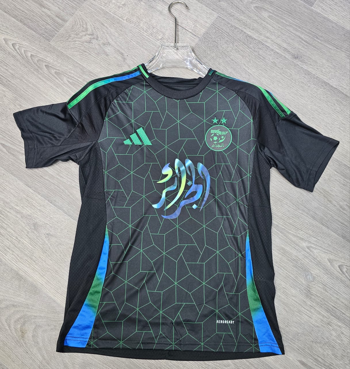 PROMO LIQUIDATION 🛑 MAILLOT D’ÉQUIPE NATIONALE DZ NOIR 🇩🇿