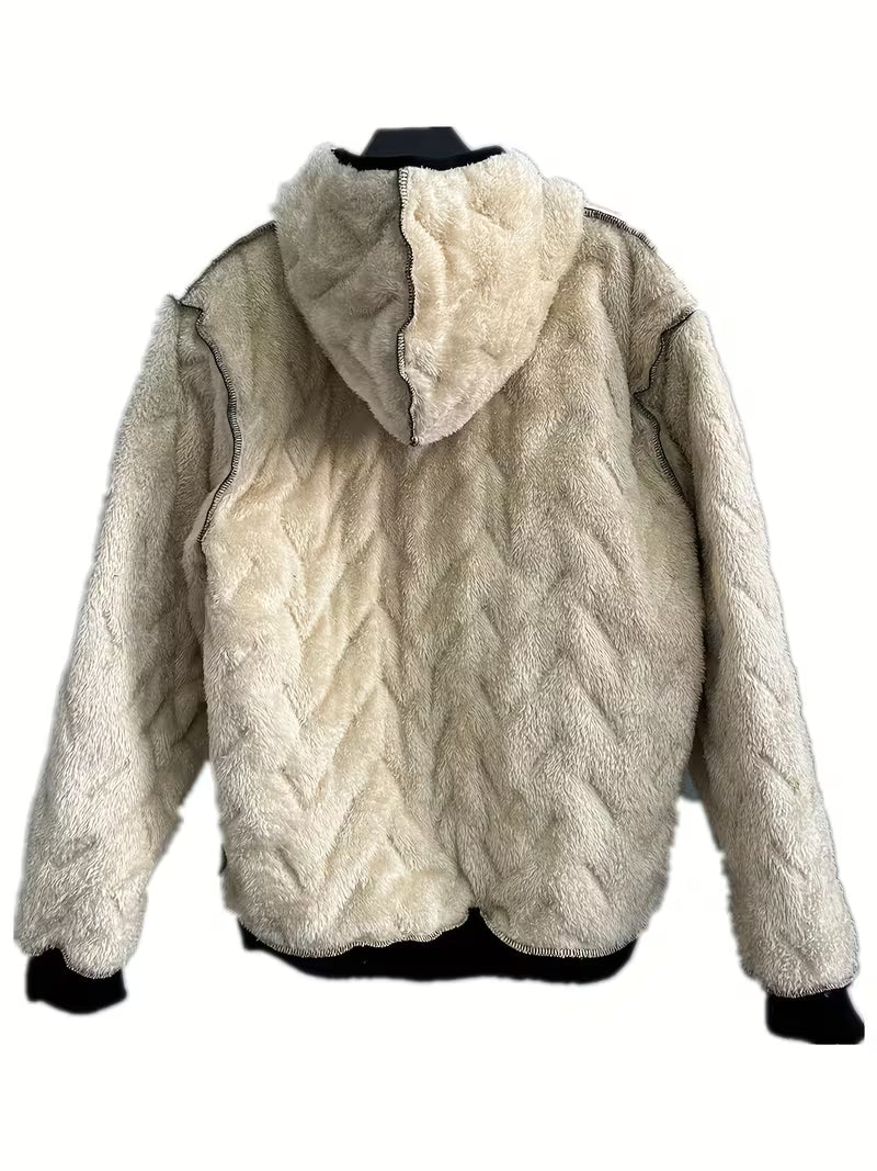 VESTE Shein A FOURRURE POLAIRE CHAUDE ET EPAISSE