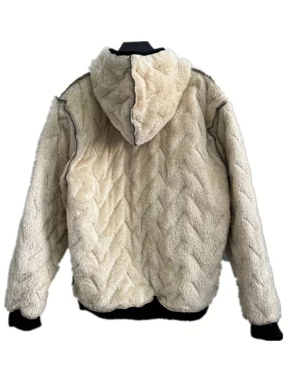 VESTE Shein A FOURRURE POLAIRE CHAUDE ET EPAISSE
