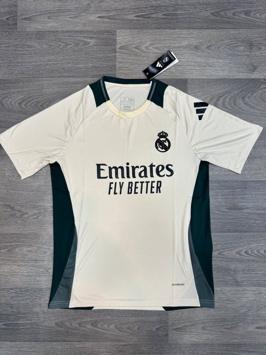 PROMO LIQUIDATION 🛑 JERSEY REAL MADRID BEIGE
