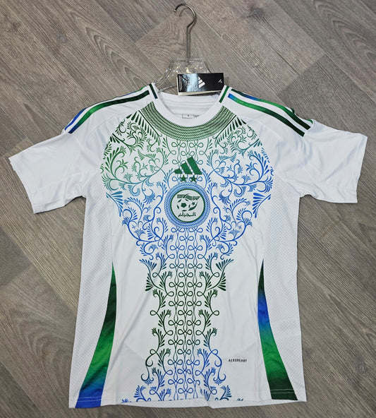 PROMO LIQUIDATION 🛑  MAILLOT D’ÉQUIPE NATIONALE DZ BLEU VERT 🇩🇿