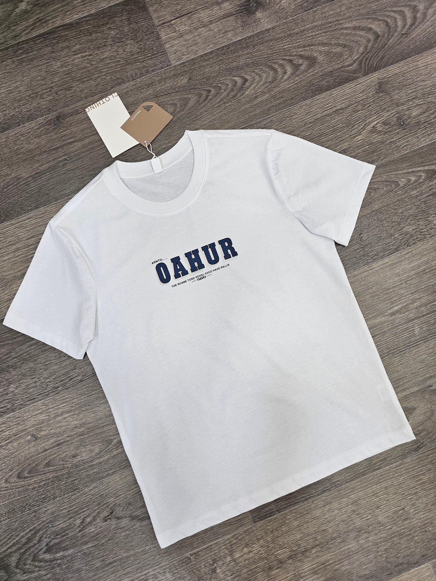 T-Shirt CLOTHING ORIGINAL LOGO TIGRE / LOGO OAHUR 100% cotton