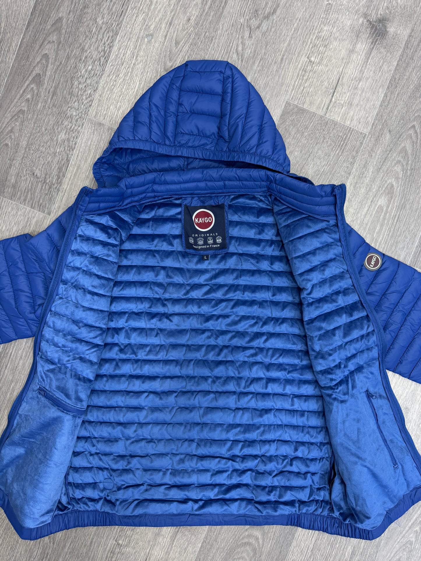 VESTE KAYGO 100% ORIGINAL BLEU GAULOISE