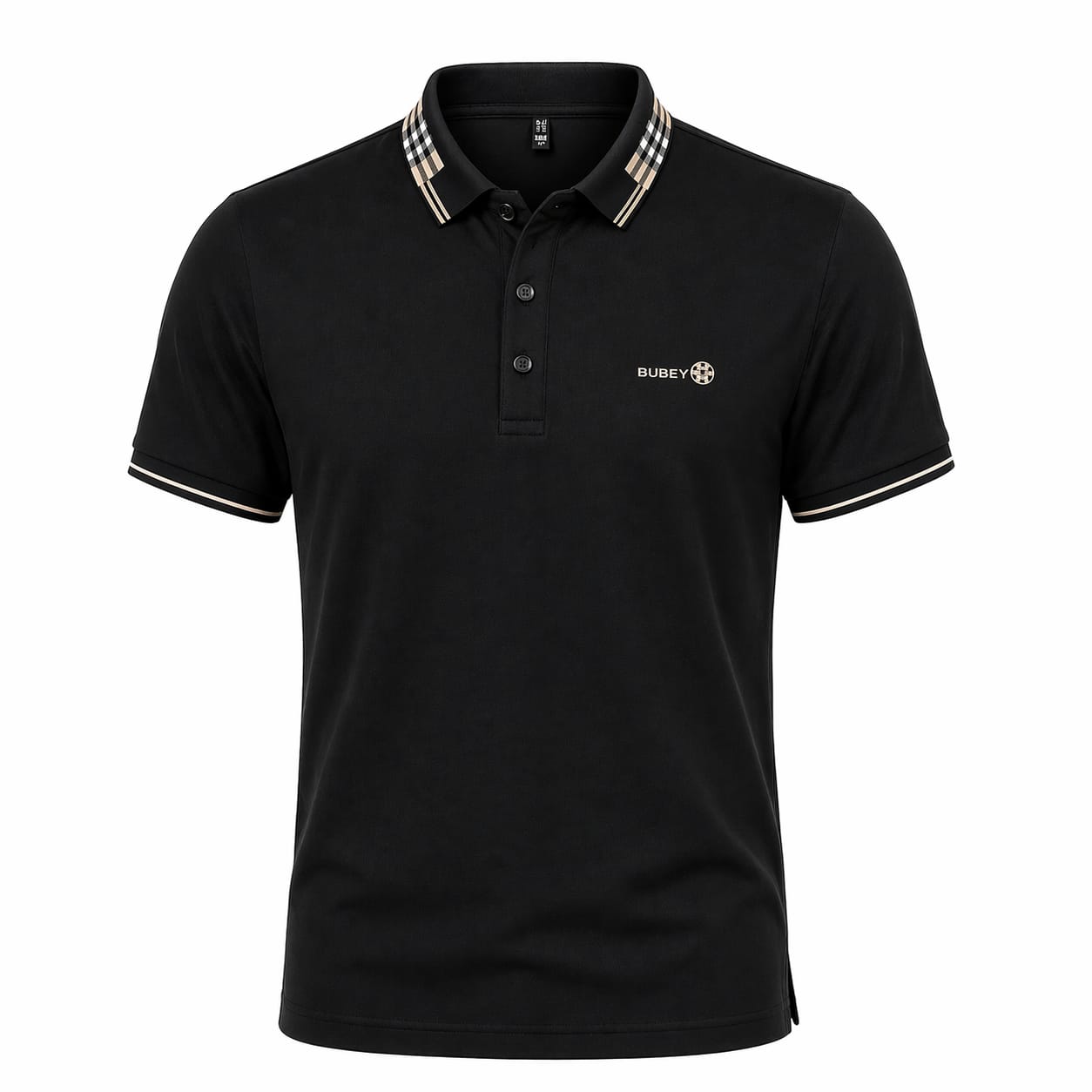 🔴 PROMO Polo Bubey coupe ajusté Blanc 100% Cotton