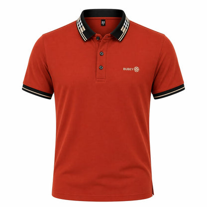 🔴 PROMO Polo Bubey coupe ajusté Blanc 100% Cotton