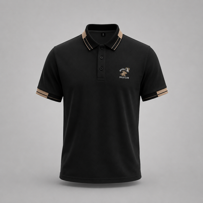 Polo Club coupe ajusté 100% Cotton ( marque brodé )