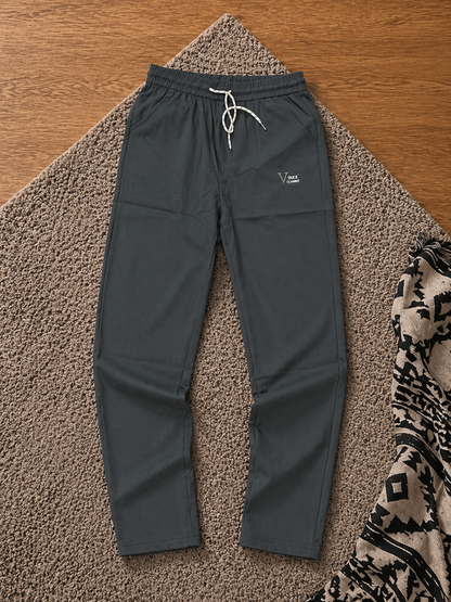 Pantalon a toile  décontracté Tissu Premium