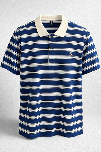 🔴 PROMO Polo Homme Coupe Moderne Tissu Premium