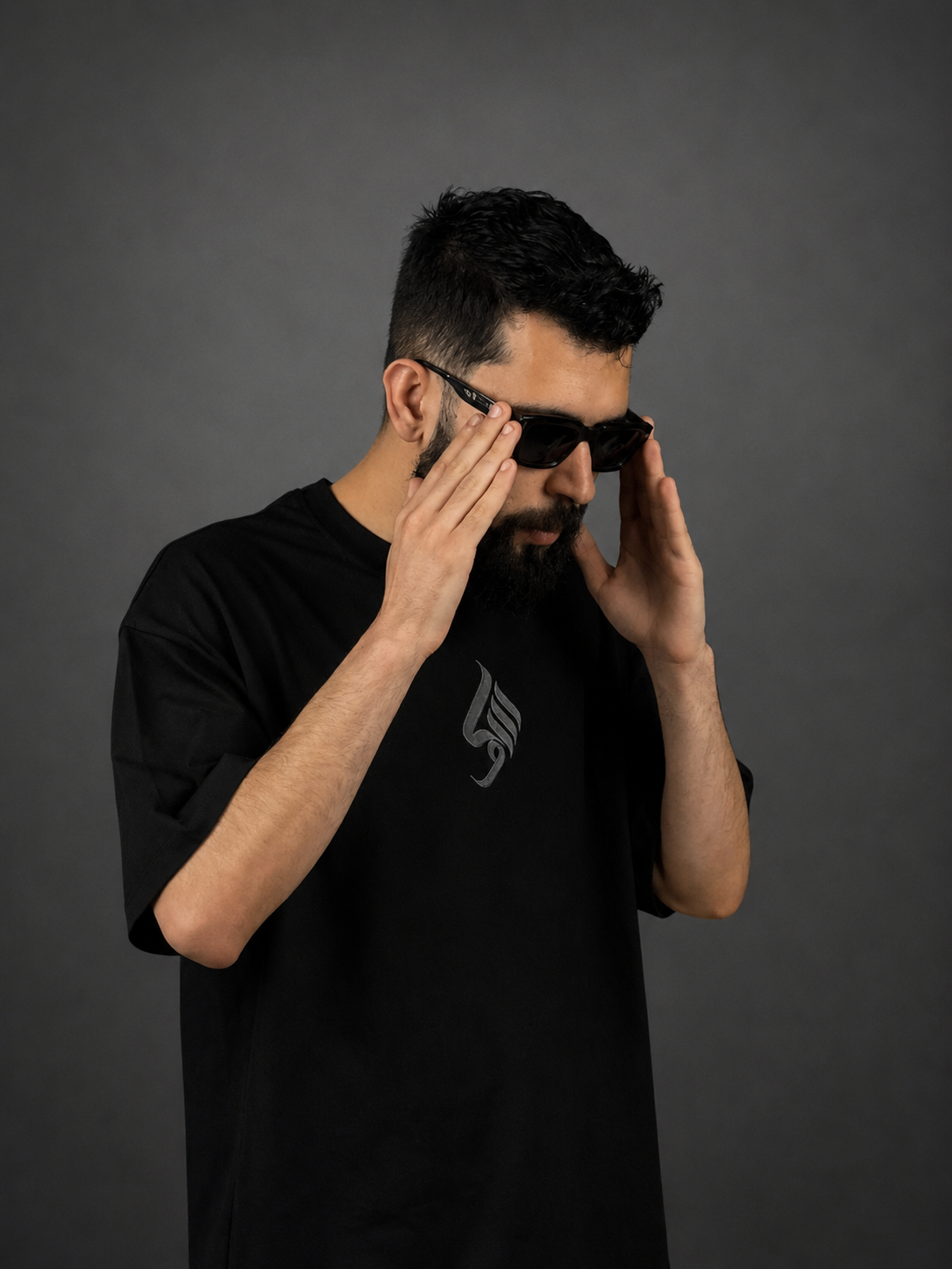 T-SHIRT SKO "VANTABLACK"  ( Oversized fit )