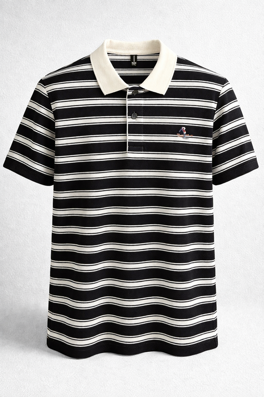 🔴 PROMO Polo Homme Coupe Moderne Tissu Premium