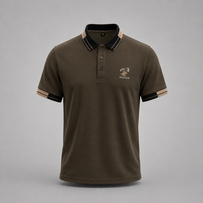 Polo Club coupe ajusté 100% Cotton ( marque brodé )