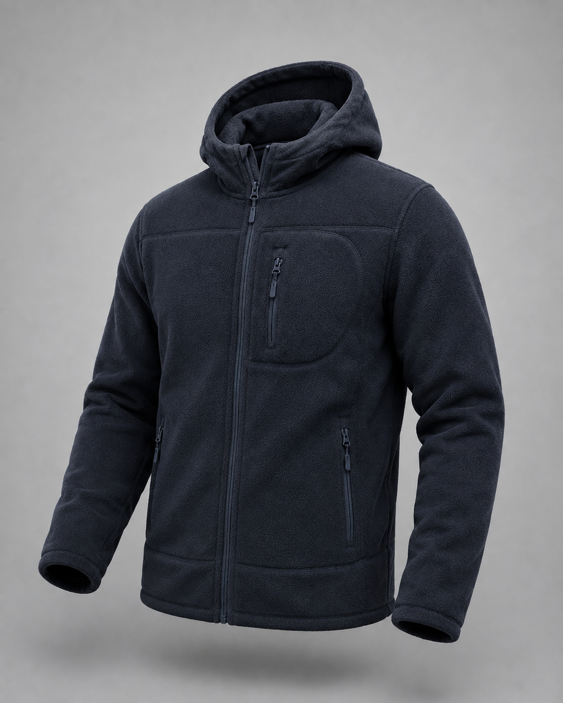 Veste polaire zippé ( Fleece ) a capuche