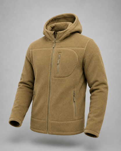Veste polaire zippé ( Fleece ) a capuche