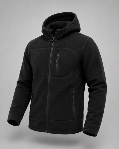 Veste polaire zippé ( Fleece ) a capuche