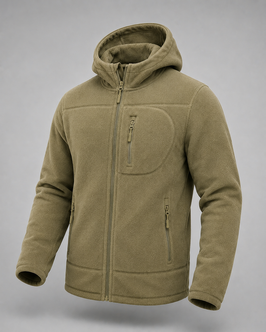Veste polaire zippé ( Fleece ) a capuche